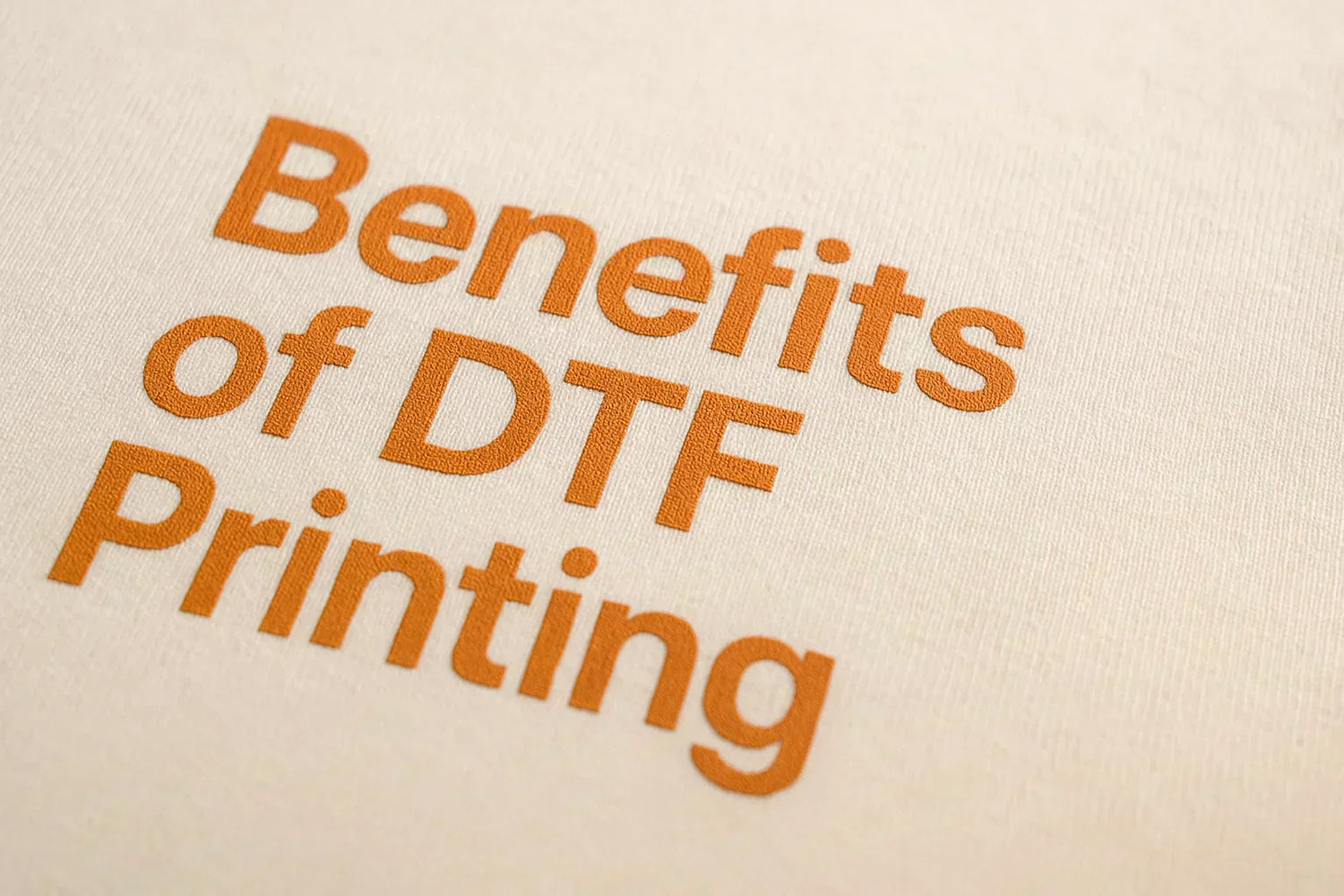 benefits of dtf printing