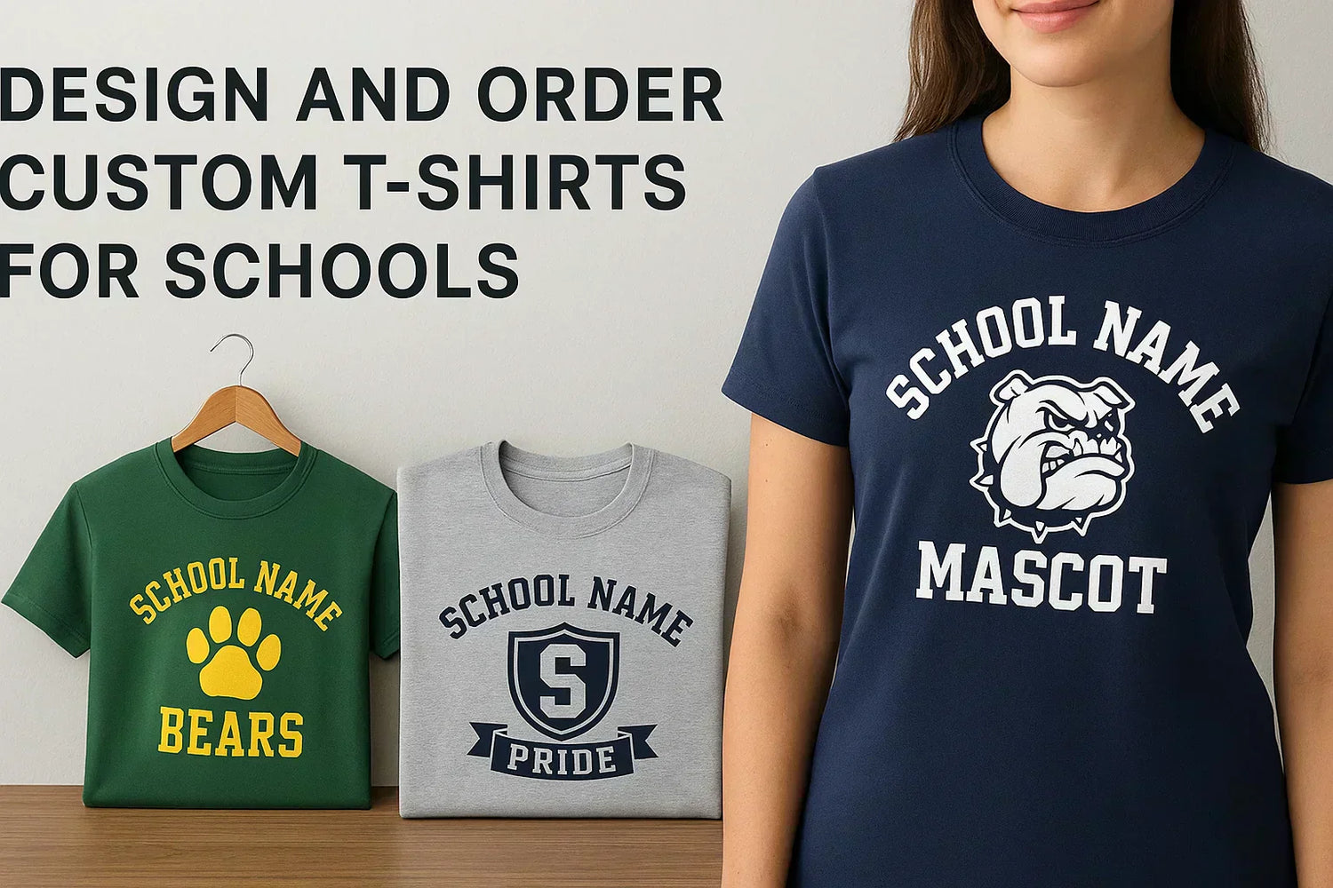 Custom T-Shirts for Schools