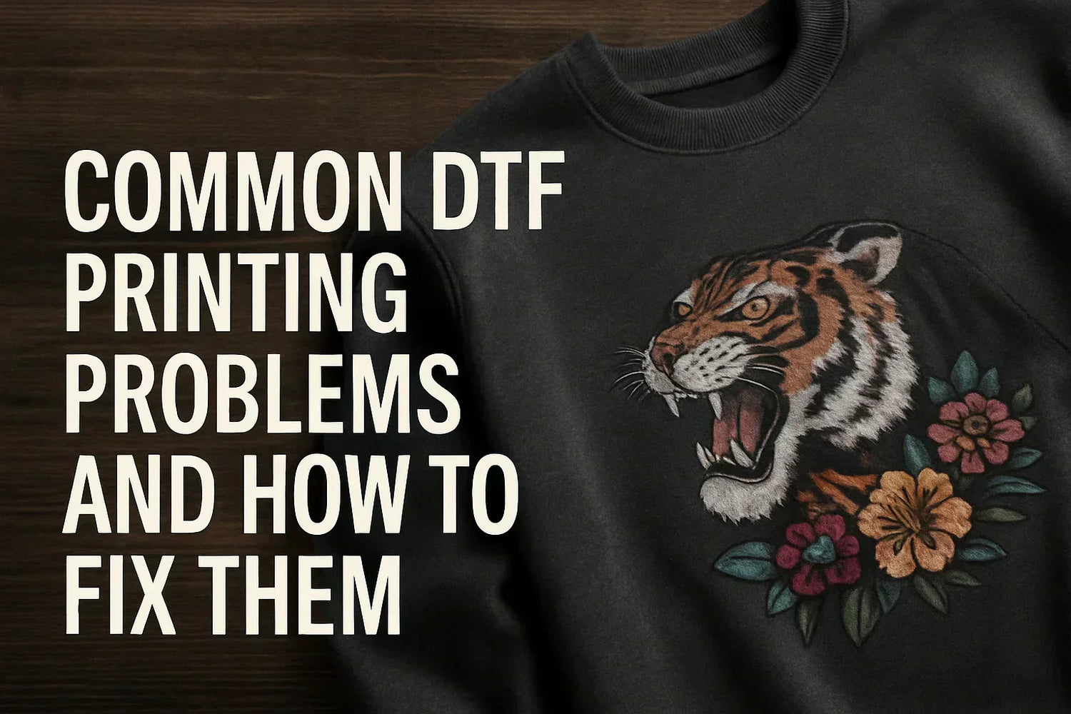 Common DTF Printing Problems and How to Fix Them
