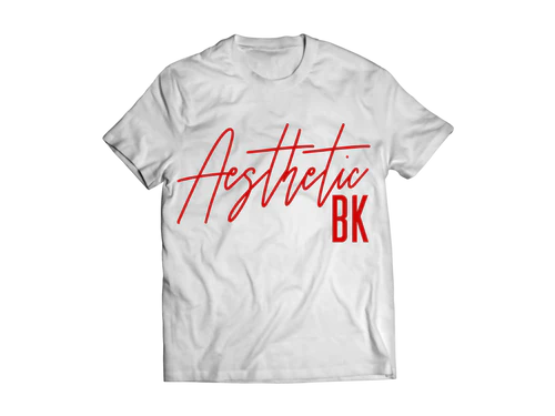Aesthetic BK - White t shirt