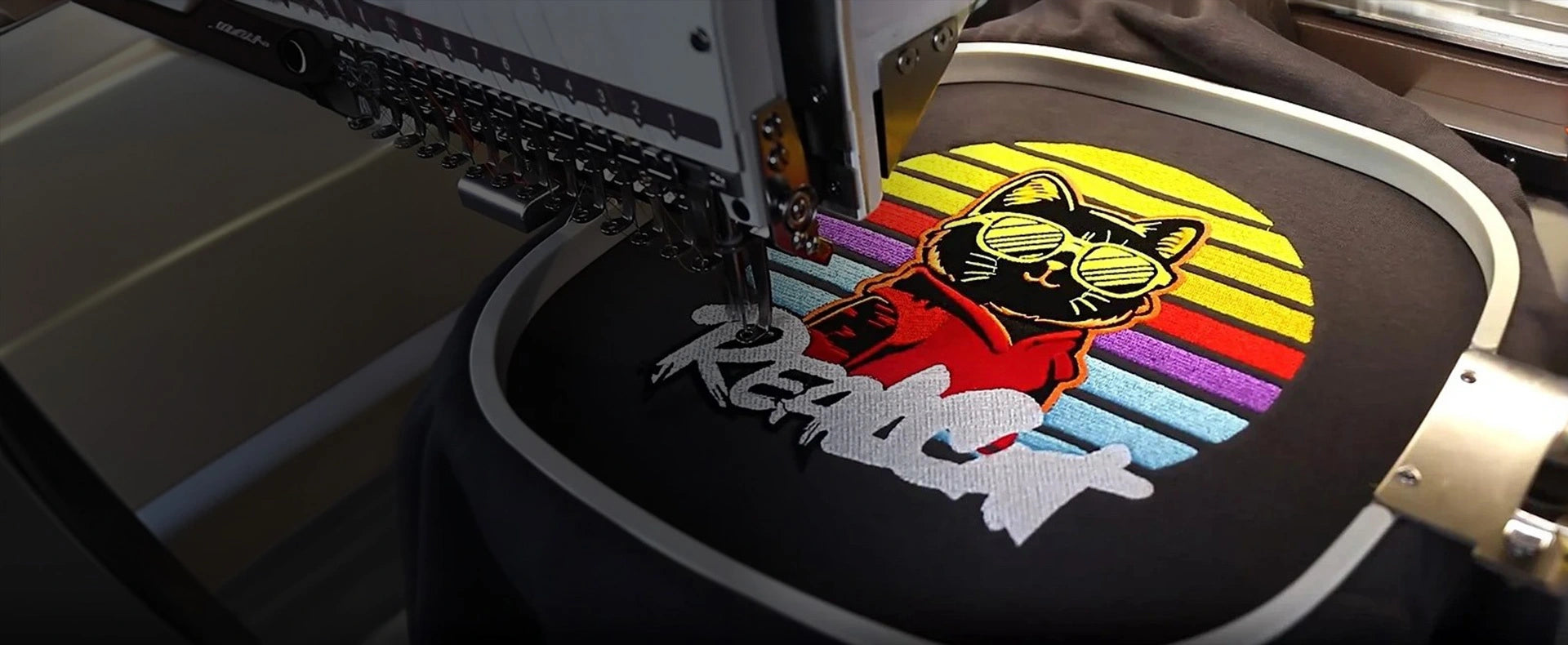 Embroidery print on demand