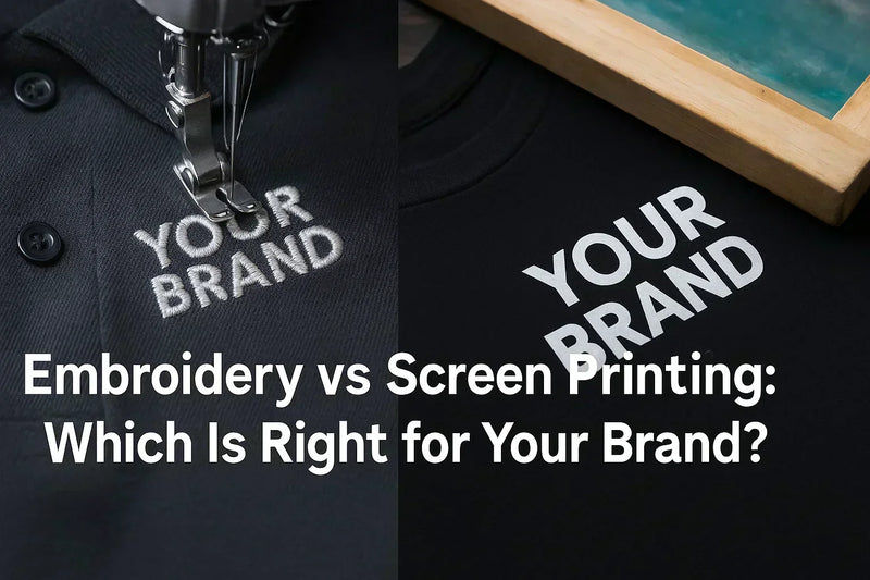 Embroidery vs Screen Printing: Which Is Right for Your Brand?