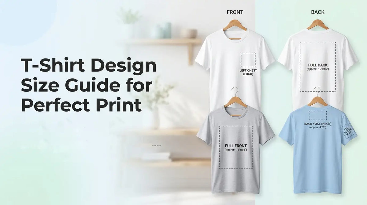 Perfect T-Shirt Design Size Guide for Custom Printing