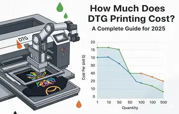 How Much Does DTG Printing Cost? A Complete Pricing Guide for 2025
