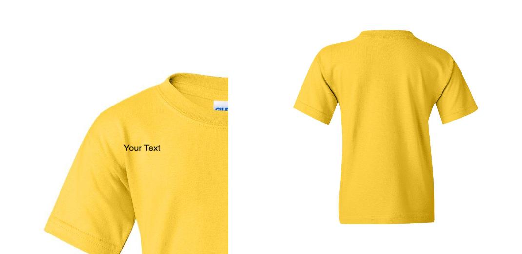 Shop Gildan Youth Heavy Cotton T-Shirts Online