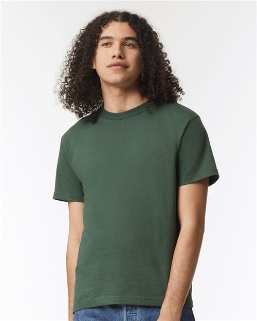 American Apparel - Heavyweight Cotton Unisex T-Shirt 1301 - Aesthetic BK