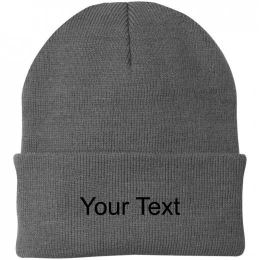 Embroidered Beanie